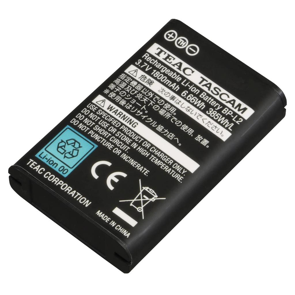 TASCAM Rechargeable for TASCAM Products Li-ion BP-L2