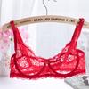 Women Sexy Lace Bras Push Up Bralette Embroidery Bra  Hollow Out Brassiere Female Underwire Underwear