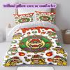 Mario anime character Soft and Comfortable Duvet Cover, Children's Bedding Set Gift, Extra Large Size, Various Sizes Available