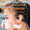 IPX8 водонепроницаемые беспроводные наушники с костной проводимостью Bluetooth 5.4+32 ГБ ОЗУ MP3-плеер HIFI музыкальная спортивная гарнитура для плавания с микрофоном