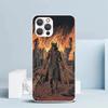 Мягкий чехол Bloodborne для iPhone 16 17 Air 15 14 Pro Max 16E Чехол для телефона 13 Mini 12 11 7 SE 8 С рисунком Подходящие чехлы 16 17