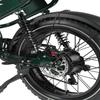Электровелосипед Maxtron MX10 Мотор 250 Вт 20-дюймовые широкие шины Полностью амортизированный Электровелосипед для взрослых Максимальная скорость 25 км/ч Светодиодный дисплей 48 В 13,5 Ач