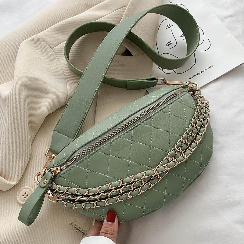 Сумка женская новая высококачественная текстура нишевая летняя широкополосная сумка-мессенджер нагрудная сумка поясная сумка