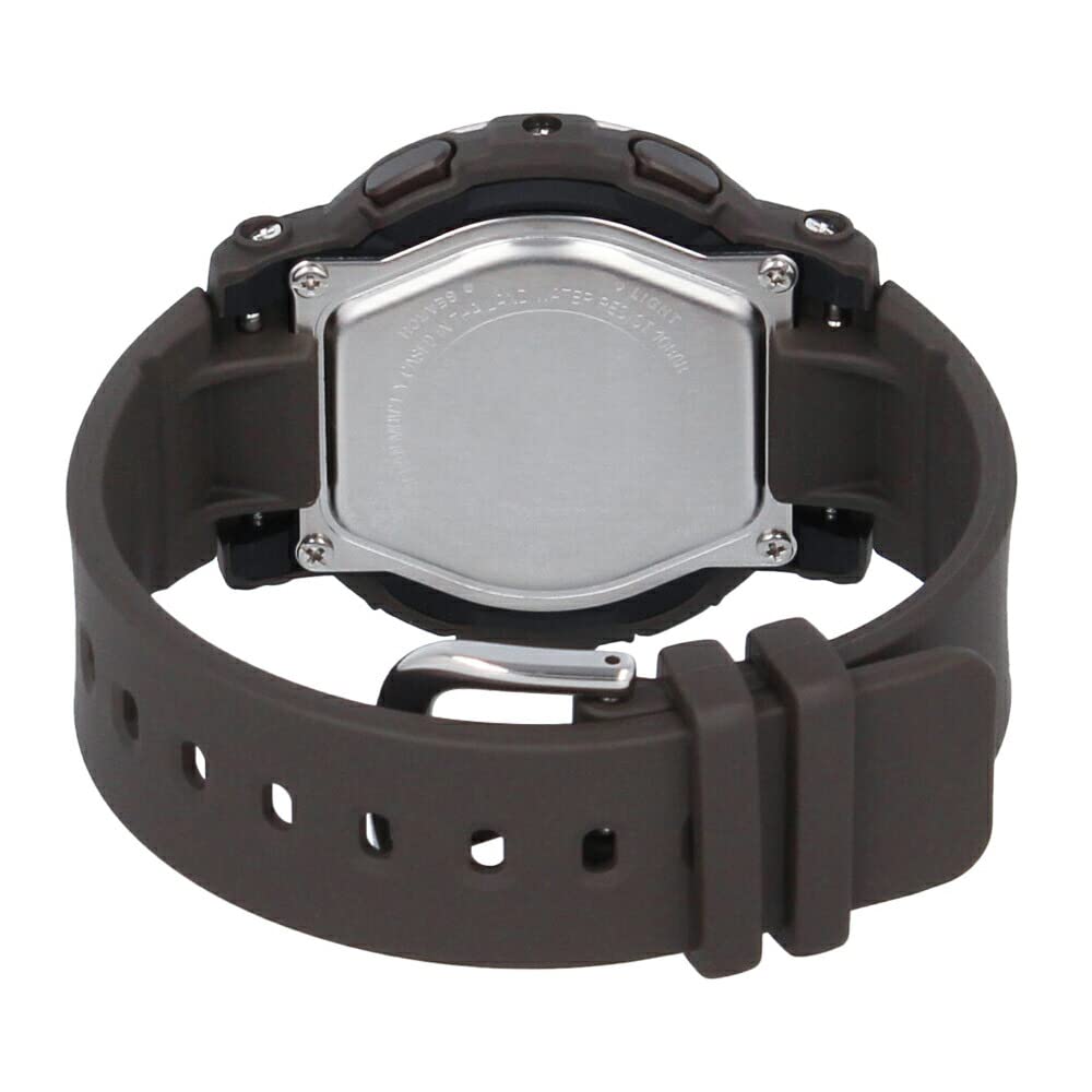 Женские часы серии CASIO Водонепроницаемые Темно-коричневые Розовое золото Baby-G BGA-290 BGA-290-5A