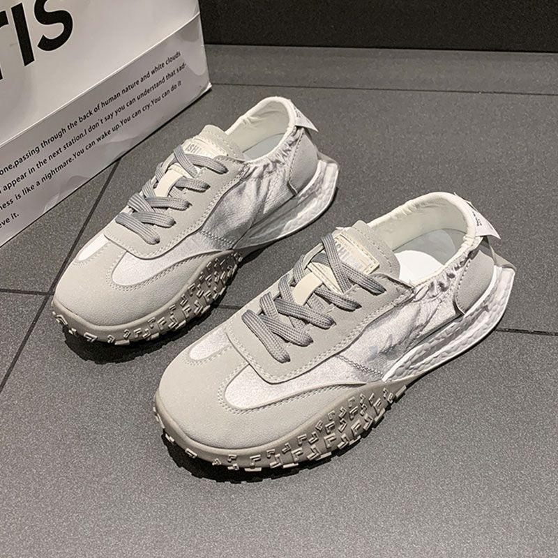Популярные дышащие туфли Forrest Gump маленькие белые туфли женские летние 2024 новые универсальные повседневные кроссовки для бега и спорта моральные тренировки