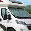 Автомобильные солнцезащитные козырьки для Fiat Ducato 2006-2022 Внутренние теплозащитные шторки 7-слойное покрытие Лобовое стекло Автомобильные солнцезащитные козырьки Аксессуары для интерьера