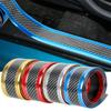 Car Threshold Scratch Resistant Sticker Carbon Fiber Scratch Resistant Door Edge Protective Strip Car Bumper Film