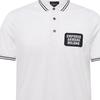 Emporio Armani Поло с коротким рукавом и логотипом, повседневное, мужское, белое, 3H1FN4-1JCQZ-0F130