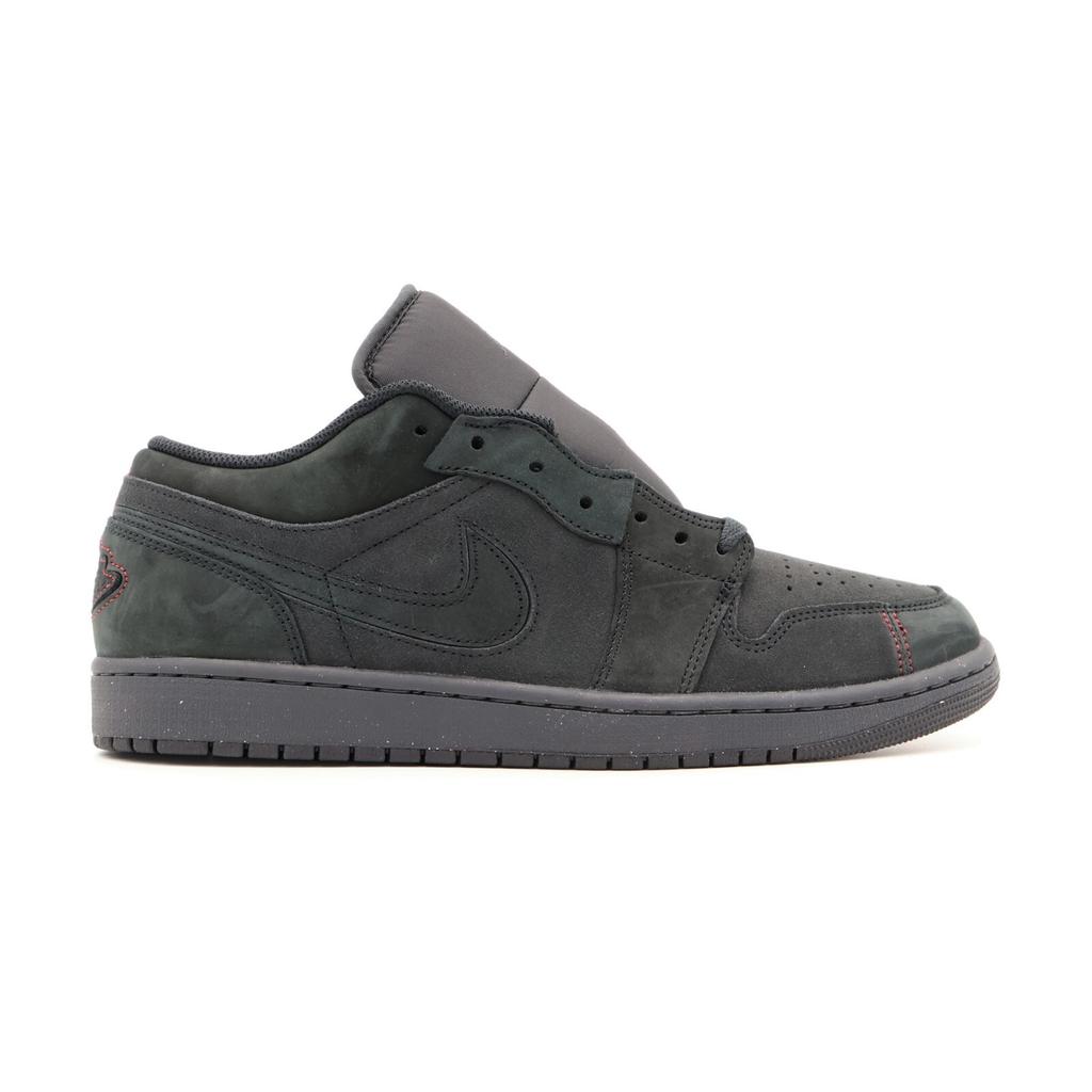 FD8635-001 Nike Air Jordan 1 Low SE Craft Темно-дымчато-серый с varsity красным (Мужской)