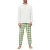 Men's Pajama Set, Long Sleeve And Long Pants, Two-piece Set