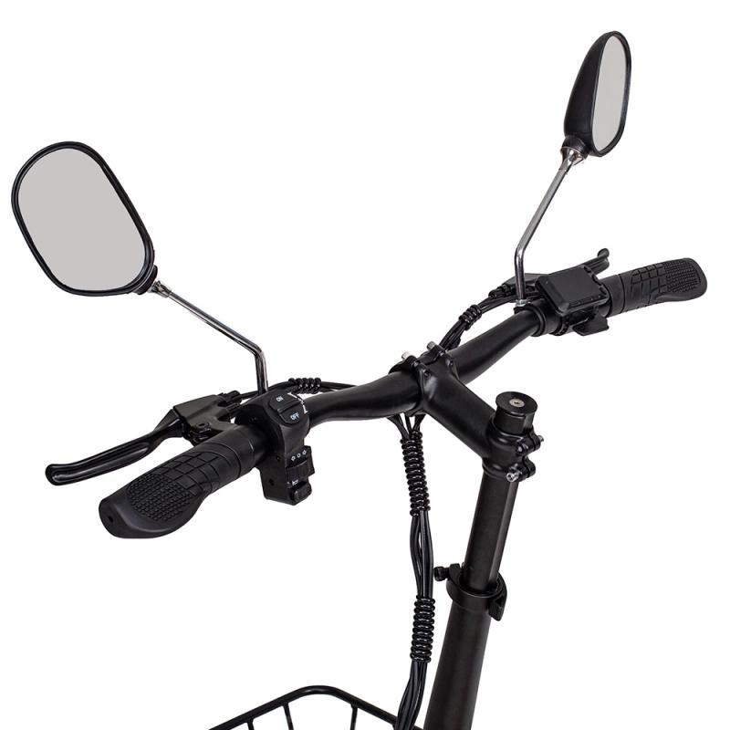Электросамокат KuKirin C1 Pro 500 Вт, аккумулятор 48 В, 26 Ач, 14-дюймовый электросамокат с задним сиденьем и передней корзиной для хранения вещей, педали из цельного дерева