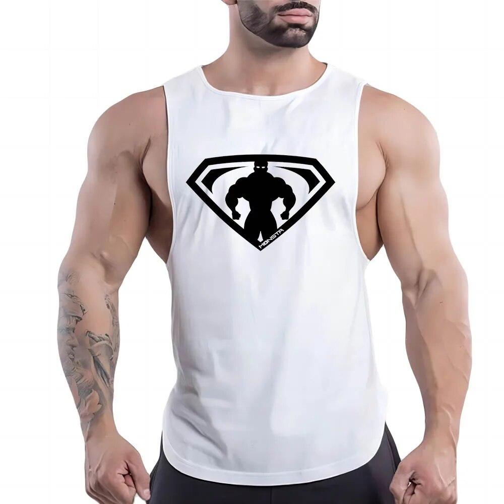 Повседневный спортивный жилет с круглым вырезом для взрослых и мужчин Four Seasons, удобная трендовая модная дышащая футболка без рукавов с 2d принтом