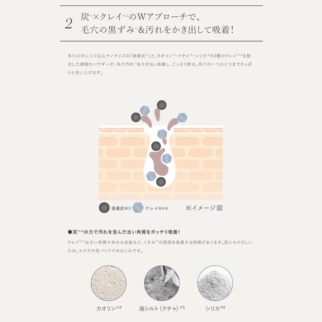 DUO The Wash Black Repair 27 г Без пор Утреннее энзимное средство для лица (Размер 2/3) [Для кожи] Умывание, Отшелушивание, Поры, Пудра, Без добавок