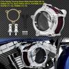 Воздушный фильтр впускной хром для мотоцикла Harley Sportster XL48 Dyna FXDLS Touring Electra Road Glide Softail FLSTNSE