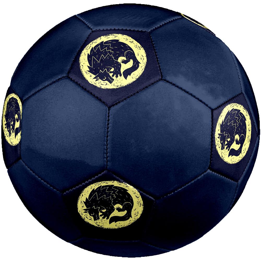 1PC Wolf Moon Soccer Ball Size 5 Football Machine Sewn Indoor/Outdoor Universal Football Gift W82
