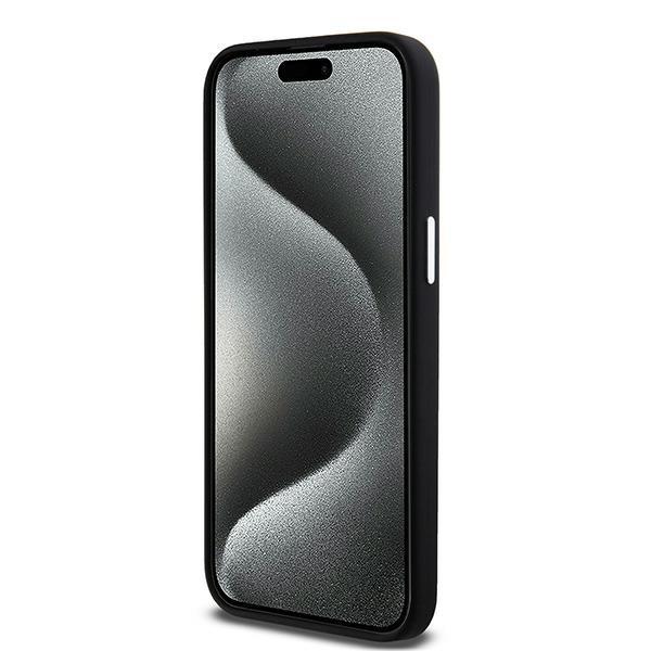 Dkny Dkhmp15Xsmchlk Iphone 15 Pro Max6.7 Czarny/Black Hardcase Liquid Silicone Small Metal Logo Magsafe