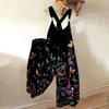 Women's Loose Casual One-piece Summer Floral Print Jumpsuit