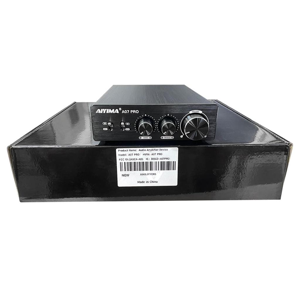 AIYIMA A07 PRO Настольный усилитель Bluetooth hd Усилитель мощности Hifi AUDIO Настольный усилитель TPA3255+QCC304X+N55325 5.2 apt-x 300W2