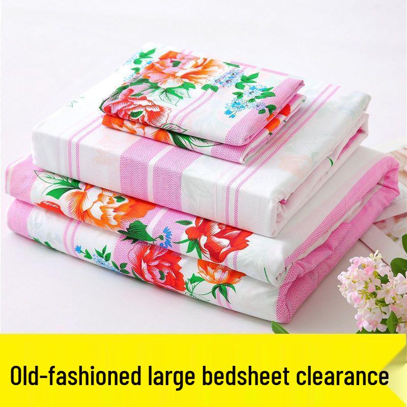 Винтажный комплект постельного белья в шанхайском стиле: пододеяльник и простыня (двойной/односпальный), утолщенный, принт для студенческого общежития, распродажа