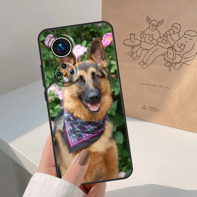 Немецкая овчарка Для Honor Magic 8 5 6 7 Pro Чехол Для Honor 400 200 Lite 50 70 90 X8c X8b X9a X9b X9c X9d Win