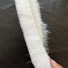 1M Sewing DIY Craft Plush Fur Stripe Furry Fluffy Faux Rabbit Fur Tape Trimming Ribbon