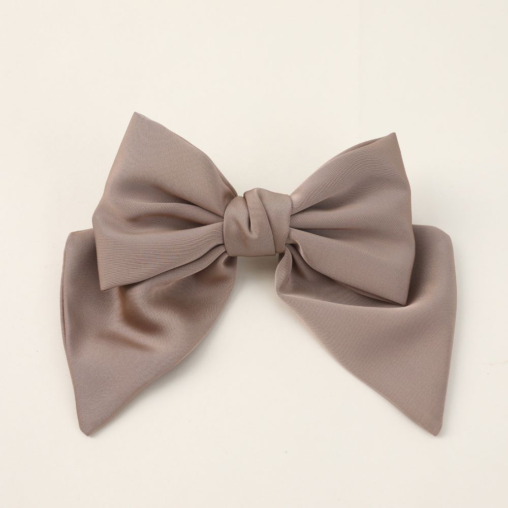 Spring Clip Back of Head Clip Korean Style Hair Accessory Daily Wear Bowknot Hair Clip Girls