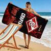 Name Custom FC Spartak Moscow Print Beach Towel, Large Soft Quick Dry Towel for Beach Camping Swimming