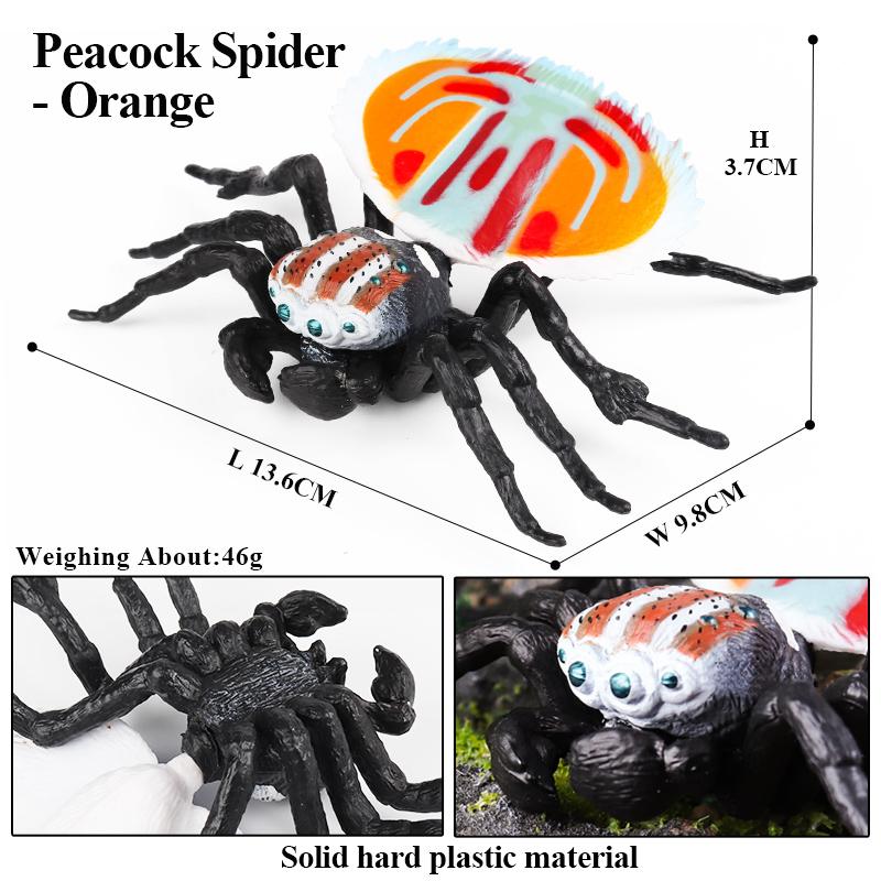 Oenux Симуляция Стрекоза Кузнечик Сороконожка Дикие Насекомые Животные Модель Фигурки Миниатюрная Образовательная Коллекция Детская Игрушка