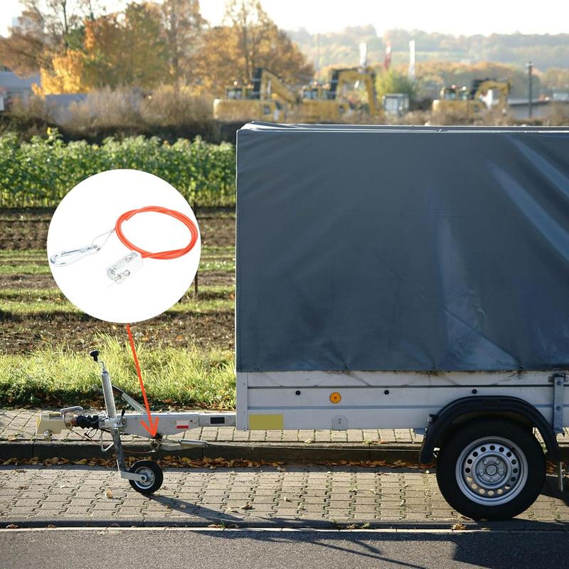 Ремень для лебедки прицепа, буксировочные ремни, буксировочный трос, ремень для лодочного прицепа, 3,3-футовый трос для лебедки, трос для буксировочного троса с зажимом и штифтовым болтом