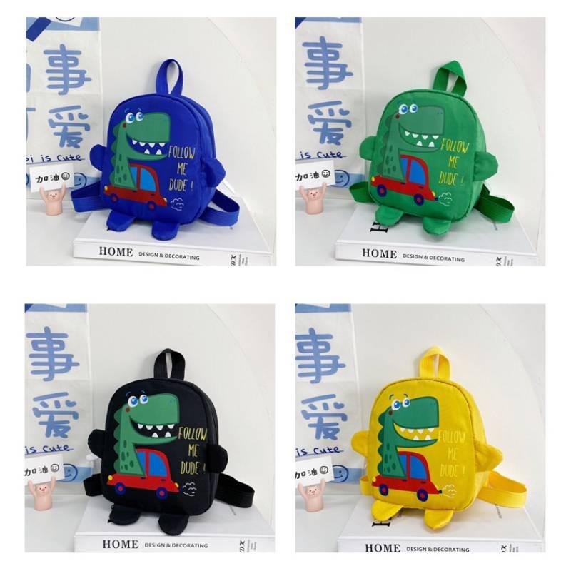 Сумка на плечо с рисунком машины и динозавра, детский рюкзак для перекуса, уличные школьные сумки, подарок