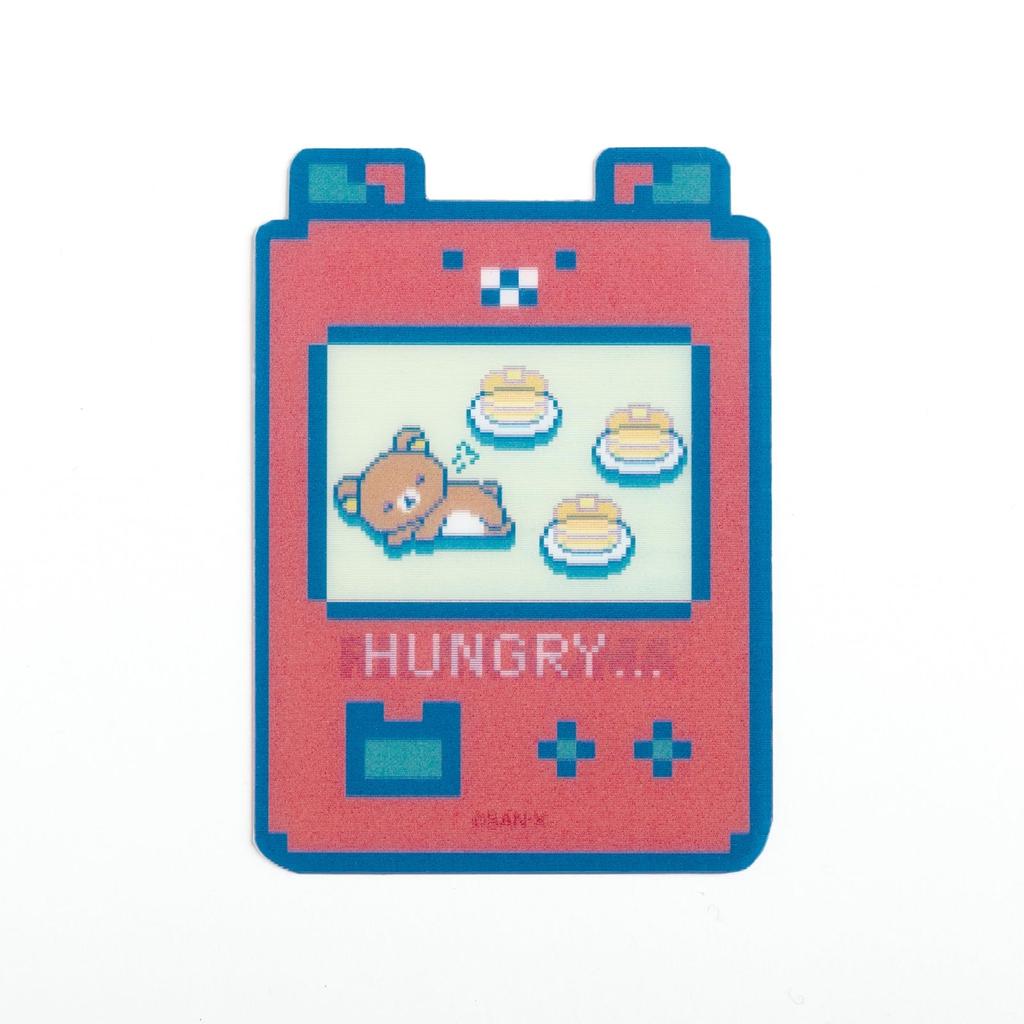 San-X Rilakkuma "Игровой Rilakkuma" Чудо-наклейка SE67702 80x57мм     Милые Кавайные Декоративные Наклейки для Геймеров