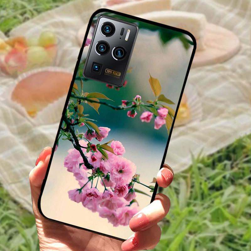 Для ZTE Axon 30 Ultra 5G Ударопрочный Силиконовый Мягкий TPU Чехол для Телефона Для ZTE Axon 30 Ultra Модный Мультяшный Защитный Чехол