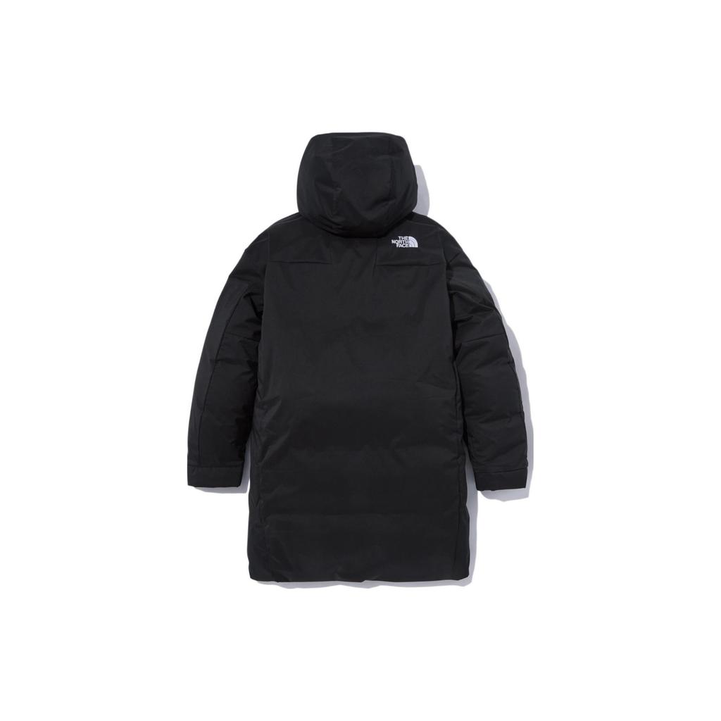 The North Face AIR HEAT Однотонное пальто на флисовой подкладке с вышивкой логотипа Пуховик Мужской Черный Унисекс NC2DN50A