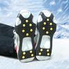 Non-Slip Gripper Spike Winter Ice Walk Grippers Traction Cleats Snow Shoe Spikes Crampons for Hiking