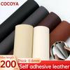 Patches PU Leather Sofa Repair DIY Car Interior Chair Seat Renovation Self Adhesive Leather Stickers Faux Genuine Leathercraft