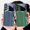 Элементы под дерево для Samsung Galaxy S23 U Ltra 24 Plus S20 21 FE S25 Ultra A70 A72 73 51 52 53 Закаленное стекло Чехол для телефона