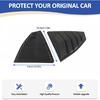 Daeiclru Rear Side Window Louvers Compatible with Subaru WRX 2022 2023 2024, Rear Side Window Louver Decorate Cover, Air Vent Scoop Shades Cover