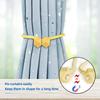 2 Pcs Curtain Tieback Multifaceted Ball Magnetic Curtains Buckle Tie Backs Shower Curtain Holder Wall Balls Home Room Accessorie