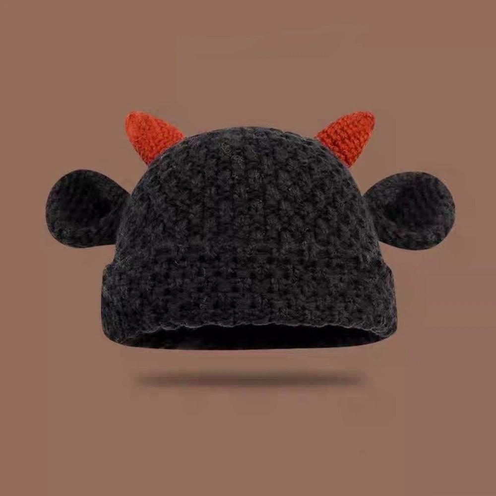Keeping Warm Pullover Hat Cute Ear Women's Hat Cute Beanies Cap Winter