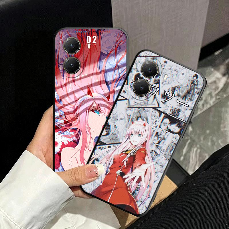 Дорогая Ноль Два 02 Аниме Мягкий Чехол для Телефона для Xiaomi Poco X5 X6 X7 X8 Pro Max X3 F7 F8 Ultra M8 M7 M6 M5 Redmi 15 15C 14C 13C 12