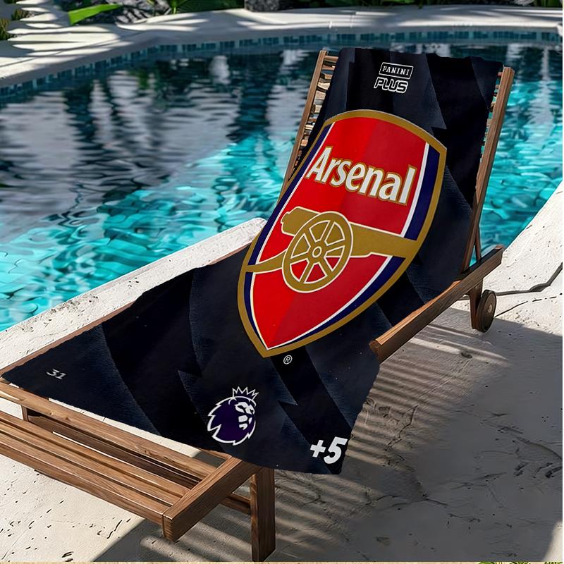 football team.C Print Beach Towel, Versatile Lightweight Absorbent Beach Towel for Pool Surf Yoga Bathroom, Perfect Birthday Holiday Gift