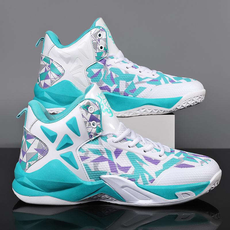 Мужская обувь Детская обувь Баскетбольная обувь Повседневная дышащая обувь Кроссовки для мальчиков и девочек