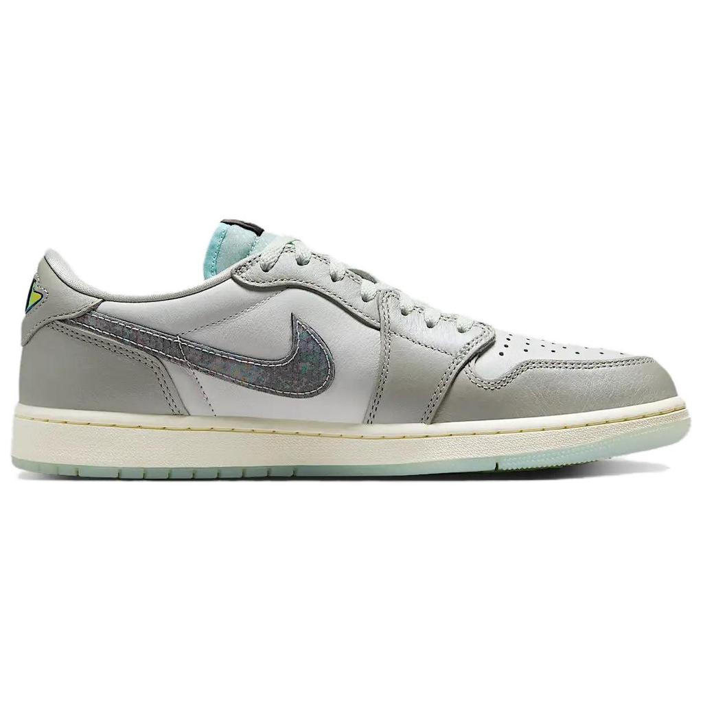 Мужские кроссовки Air Jordan 1 Retro Low OG Год Змеи Серый Summit-White Photon-Dust HF3144-100