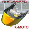 JARAMA V32 Шлем Визор Щиток для MT шлем щиток для JARAMA Высокая прочность Высокая ударопрочность Визоры Щиток V32 визор