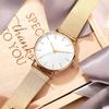Fashion Ultra Thin Men Watches Simple Business Metal Mesh Belt Men's Quartz Watches Casual Male Wristwatch Clock Montre Homme
