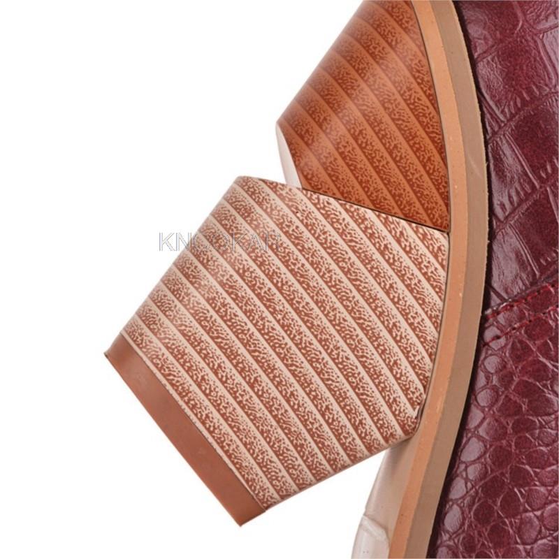 New Classic Embroidered Western Cowboy Boots for Women Leather Cowgirl Boots High Heels Shoes Mid Calf Woman Boots