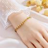Meichen 18k Gold Non-Fading Titanium Steel Women's Fashion Bracelets - Simple, Versatile, Trendy European and American Style.