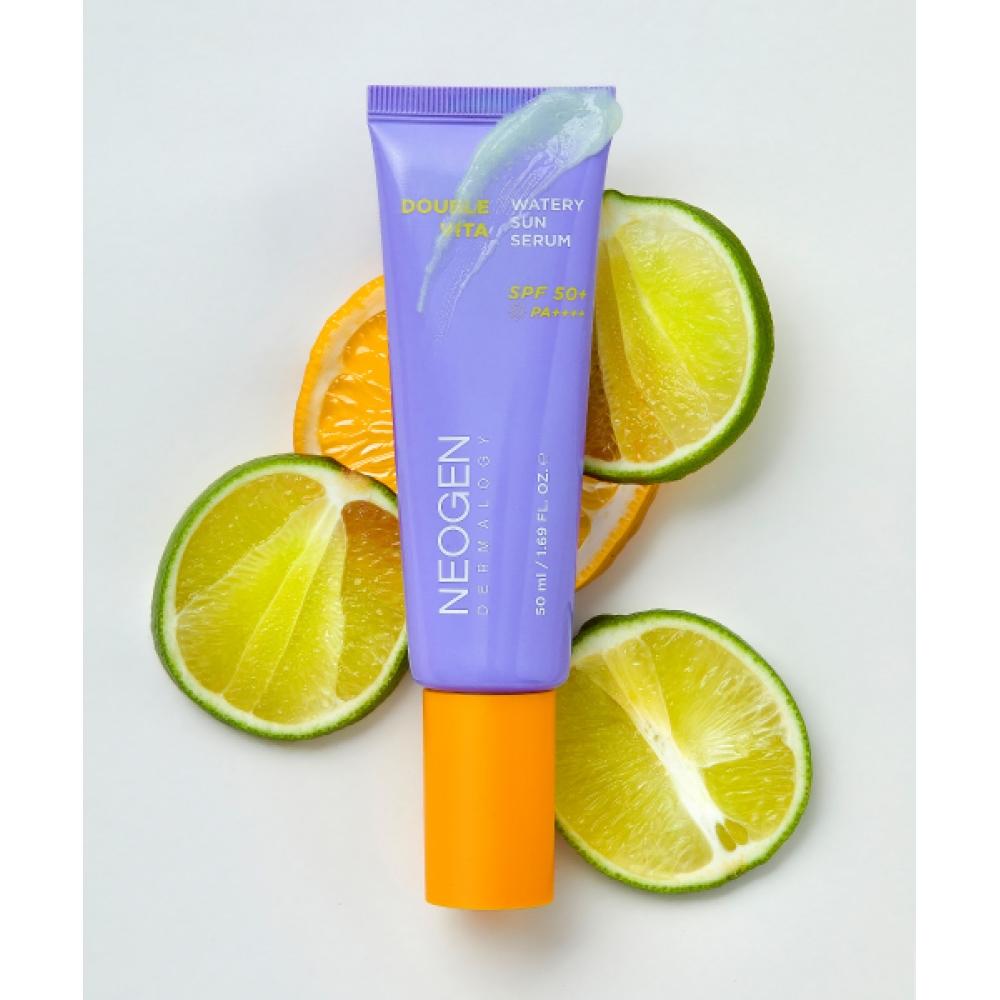 Neogen Blemish Whitening Suncare Simultaneous Double Vita Watery Sun Serum 50ml