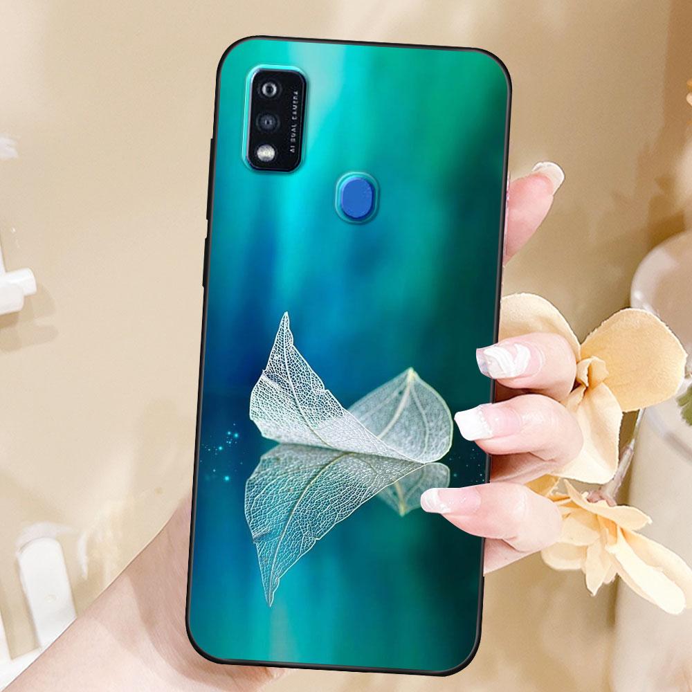 Чехол для ZTE Blade A51 Lite Чехол ZTE A51 Бампер из мягкого силикона ТПУ Модный Чехол для телефона Для ZTE A51 a51 Чехол A 51 Защитная крышка Capa