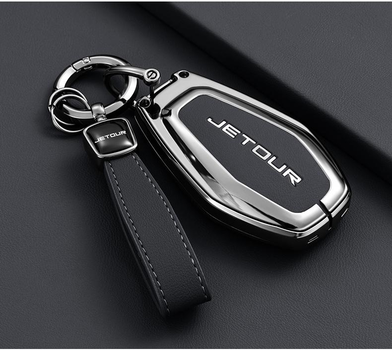 Новый чехол-брелок для авто Ключница Корпус Пульт Подходит для Chery Auto Jetour X70 X90 X95 Plus Умный держатель Брелок Автоаксессуары